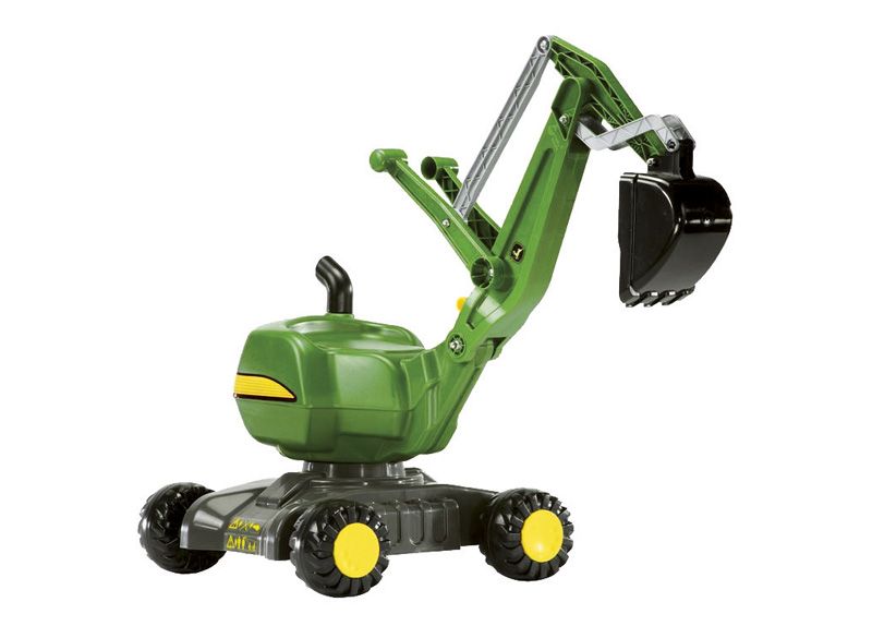 rollyDigger John Deere met wielen (kraantje)
