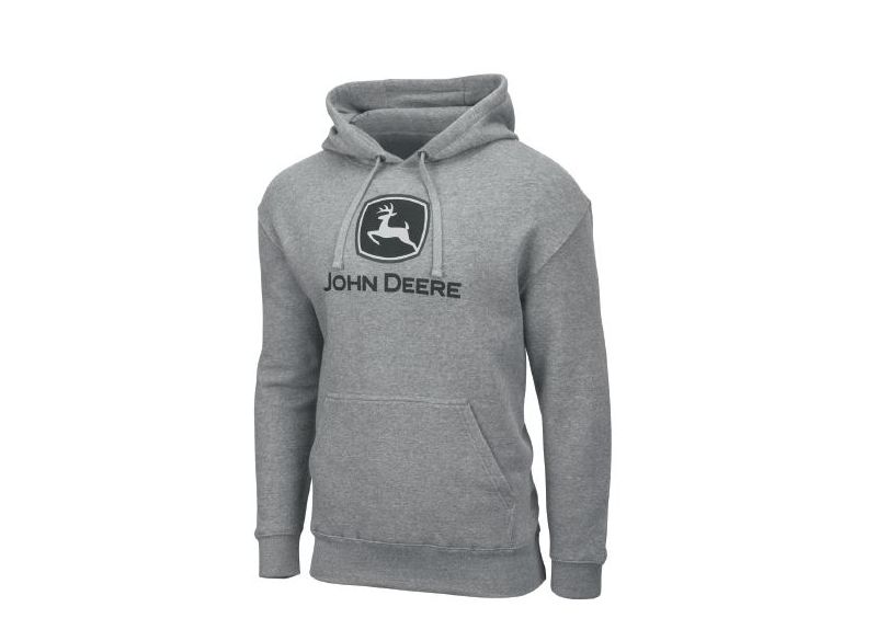 Grijze hoodie met kap