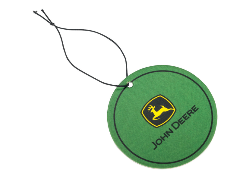 Luchtverfrisser rond logo