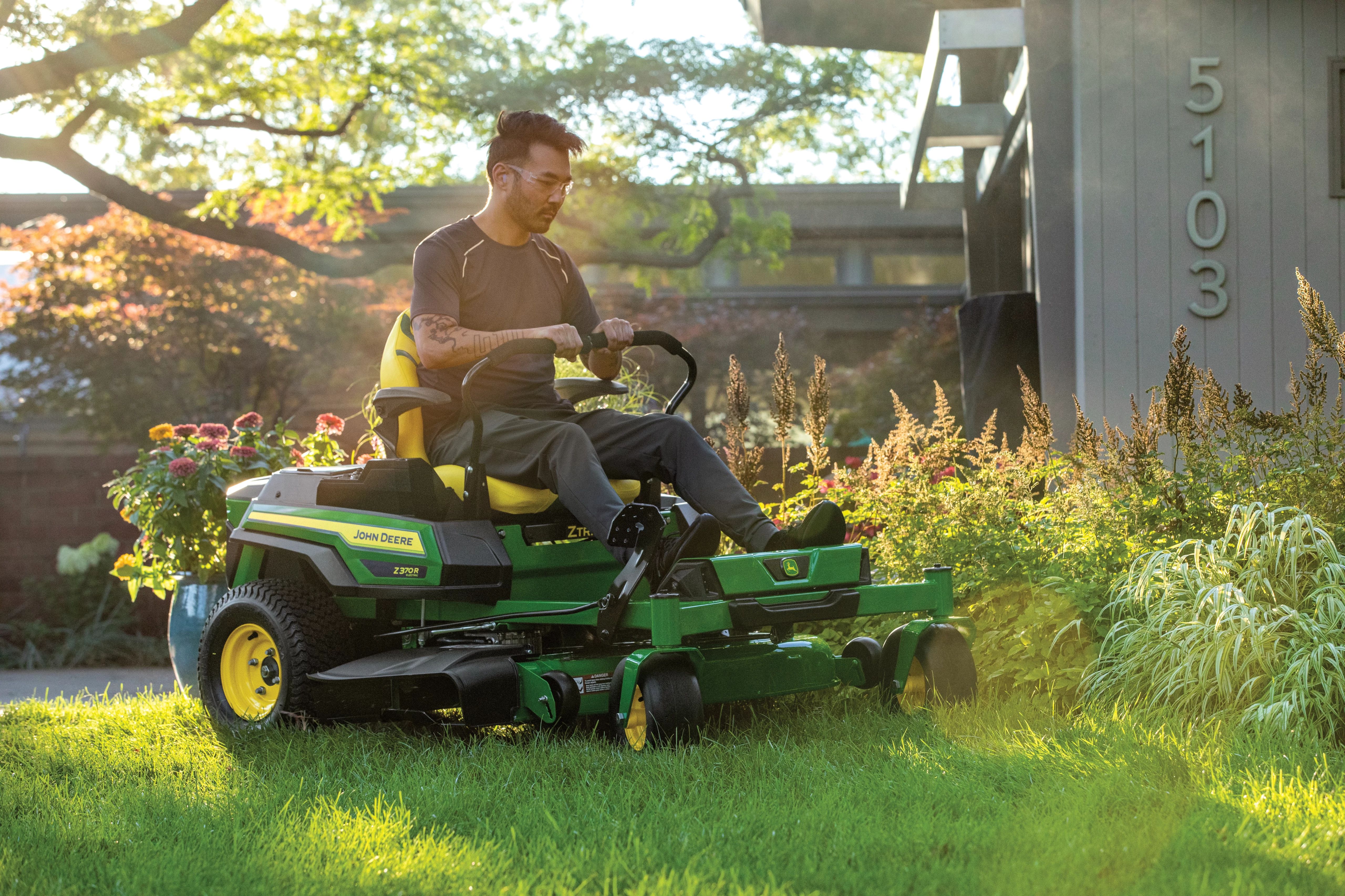 Z370R elektrische zeroturn maaier