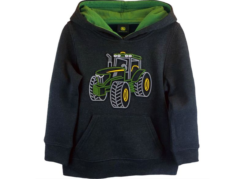 zwart fleece tractor